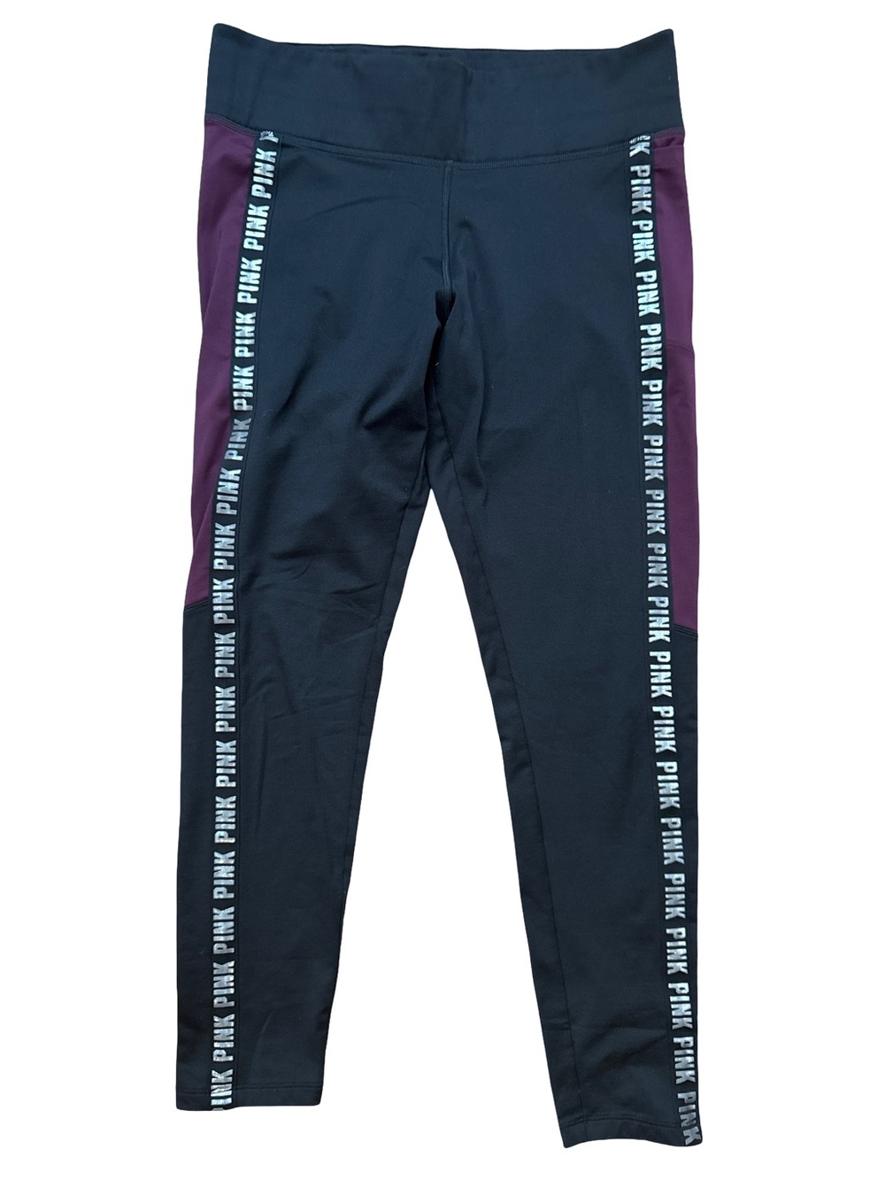 PINK Victoria's Secret COZY Multicolor Ankle Leggings Stretch Women's Size‎ L